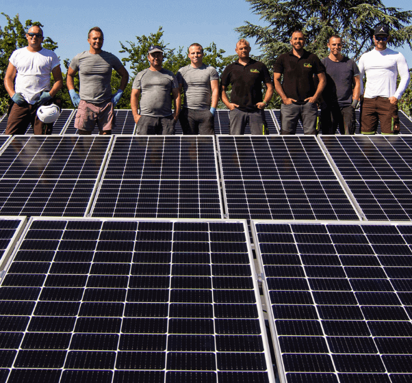 Napelemes rendszer – Aleron Napelemes rendszer - Aleron