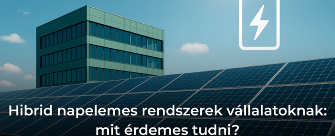 Hibrid napelemes rendszerek vállalatoknak: mit érdemes tudni?