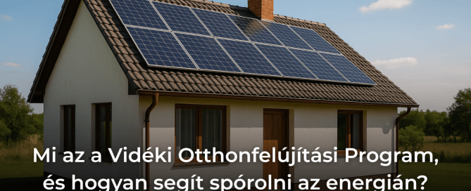 Mi az a Vidéki Otthonfelújítási Program, és hogyan segít spórolni az energián?