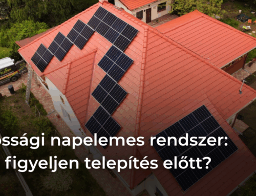 Lakossági napelemes rendszer: mit kell tudni a telepítés előtt?