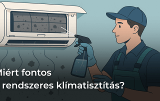 Miért fontos a rendszeres klímatisztítás?
