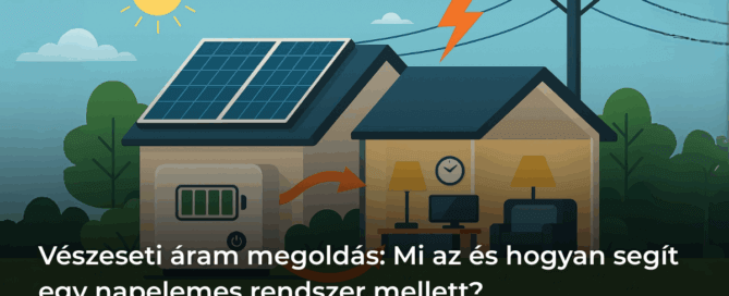 Vészeseti áram megoldás: Mi az és hogyan segít egy napelemes rendszer mellett?