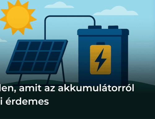 Napelem akkumulátor: egyszerű és biztonságos energiatárolás otthonra, iskolákba és cégeknek is