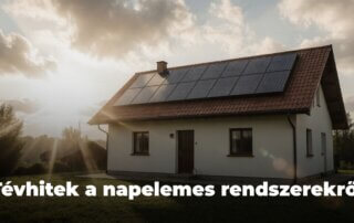 Tévhitek a napelemes rendszerekről