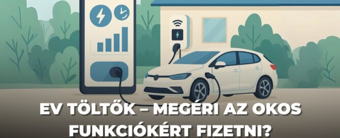 EV töltők – megéri az okos funkciókért fizetni?