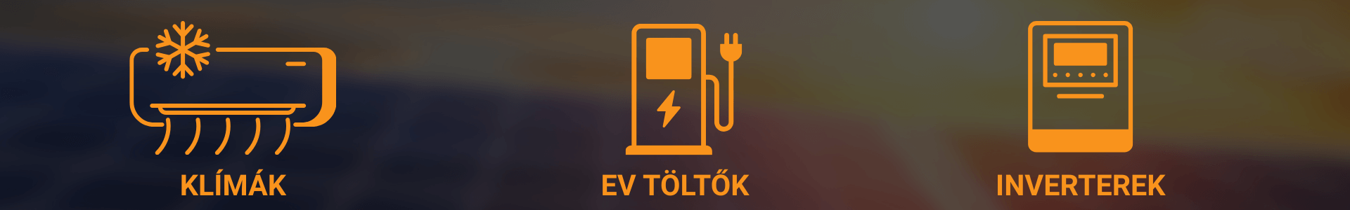 Klíma, EV töltő, Inverter bolt Klíma, EV töltő, Inverter bolt