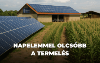 Napelemes rendszer mezőgazdasági felhasználása