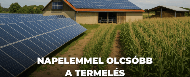 Napelemes rendszer mezőgazdasági felhasználása