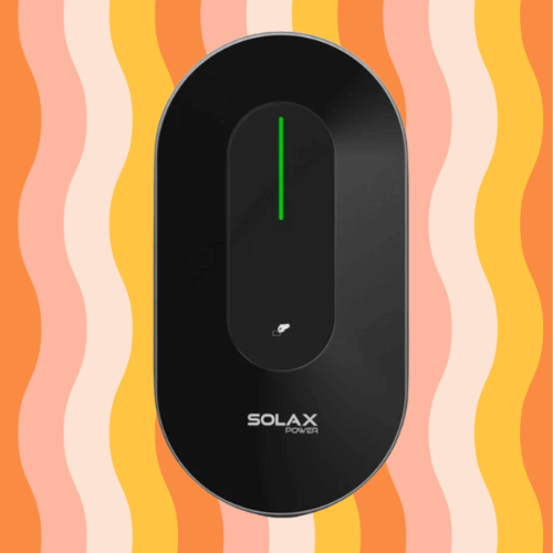 Solax X3-HAC-22S-B G2 22 kW három fázisú, fekete elektromos autó töltő