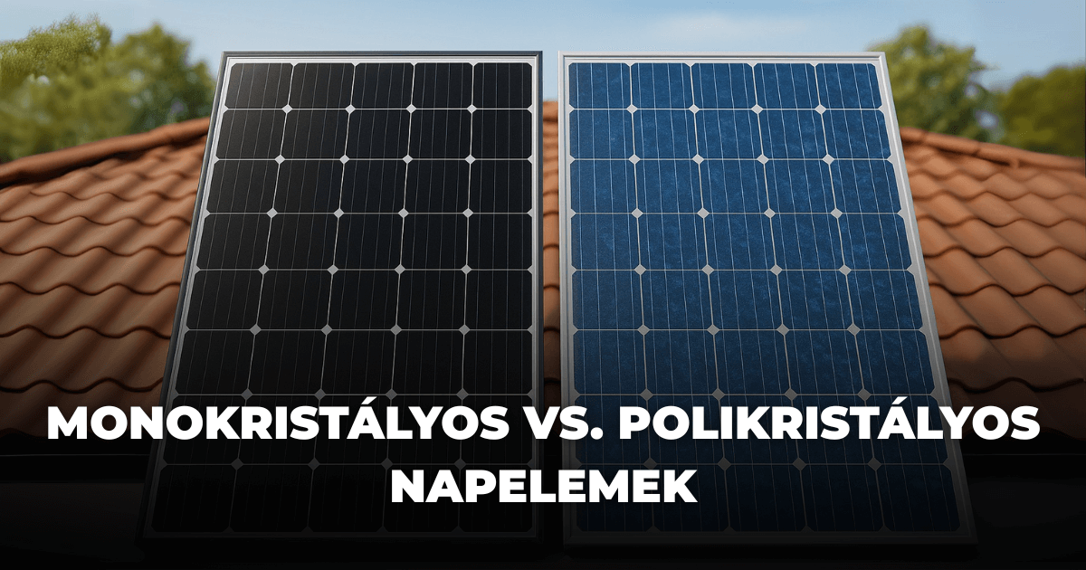 A monokristályos és a polikristályos napelemek előnyei – és miért érdemes az egyiket választani A monokristályos és a polikristályos napelemek előnyei – és miért érdemes az egyiket választani