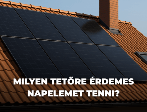 Alkalmas a tető napelem telepítésre?
