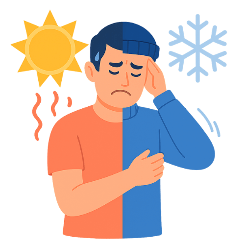 Nyári hőség, téli hideg, kiszámíthatatlan fűtési-hűtési költségek