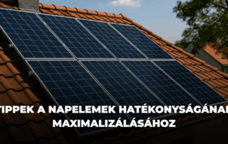 Tippek a napelemek hatékonyságának maximalizálásához