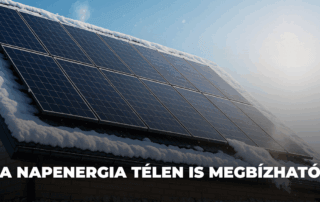 Napenergia télen is, megbízhatóan