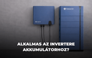 Alkalmas az invertere akkumulátorhoz?