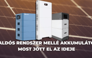 Napelem akkumuátor