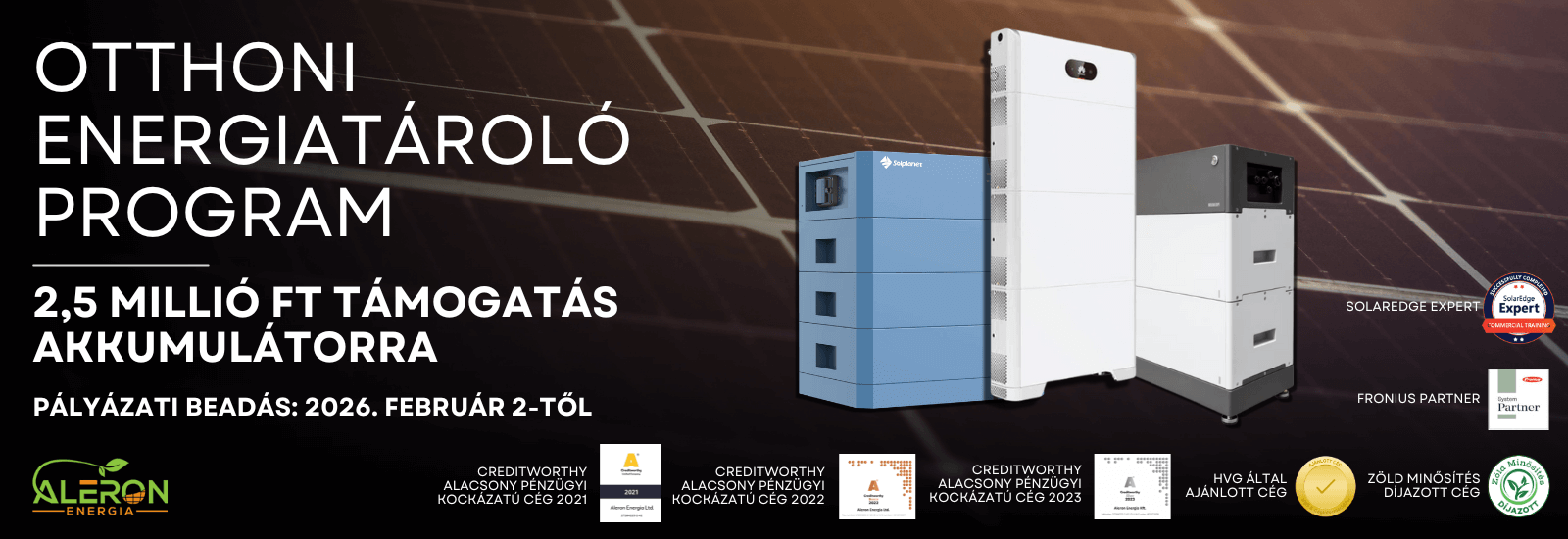 Otthoni Energiatároló Program