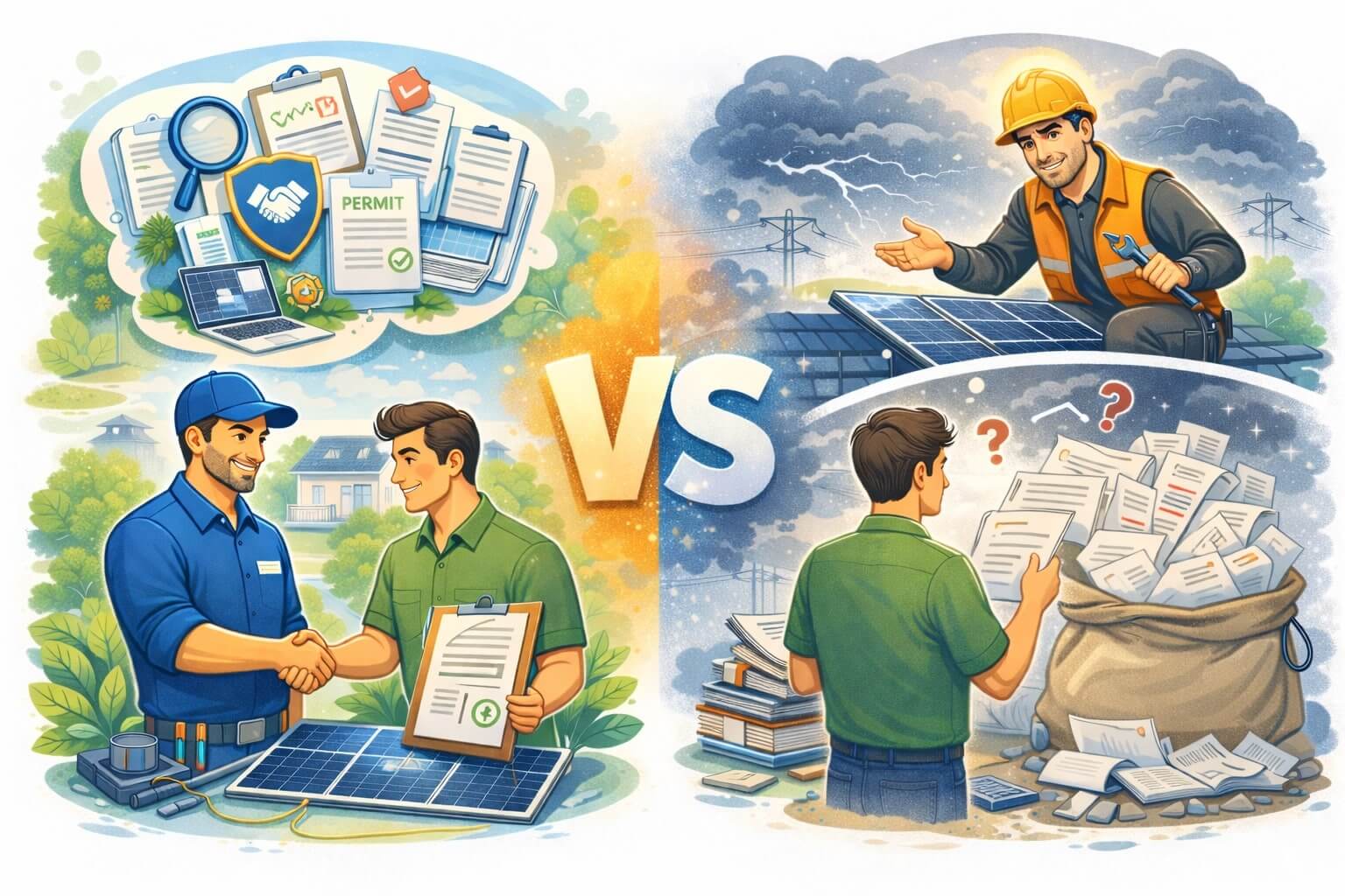 Teljes körű szolgáltatás vagy csak szerelés?