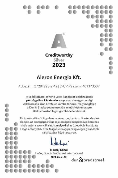 Creditworthy Silver 2023