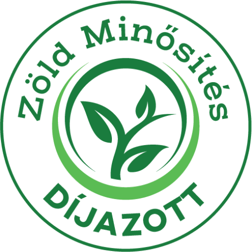 Zöld Minősítés Díjazott