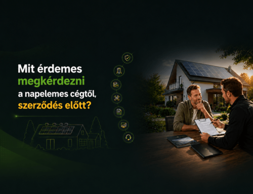 Mit érdemes megkérdezni a napelemes cégtől?